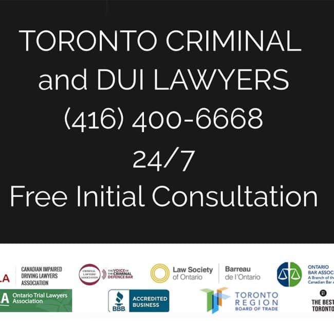 Toronto Criminal and DUI Lawyers