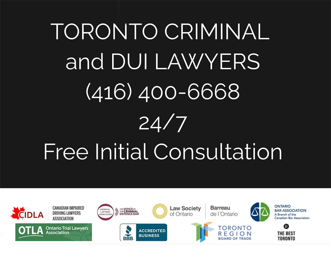 Toronto Criminal and DUI Lawyers